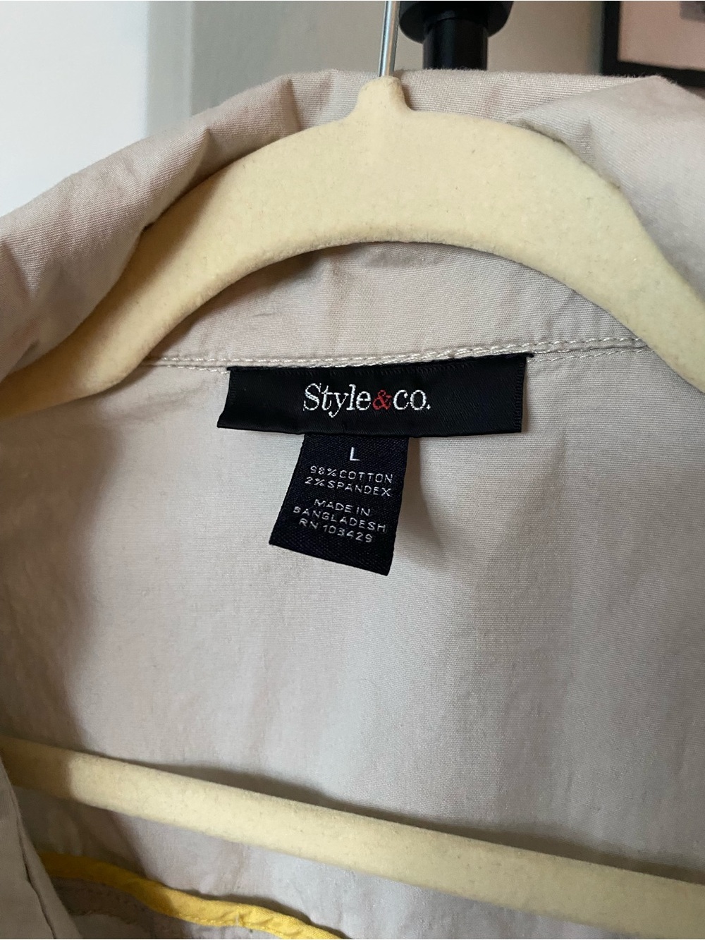 Style & Co. Drawstring Utility Jacket - Picture 2 of 3